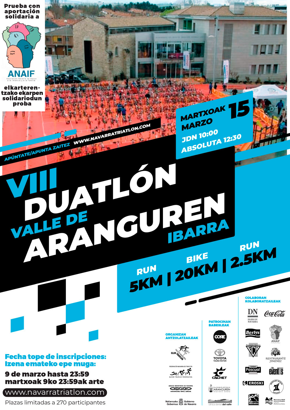 Comunicado Duatl&oacute;n de Aranguren